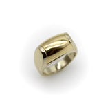 Vintage Bvlgari Tronchetto Two-Tone 18K Gold Ring ring Kirsten's Corner 
