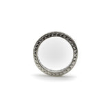 14K White Gold 1 Carat Diamond Chanel Set Eternity Band Kirsten's Corner 