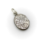Victorian Sterling Silver Mizpah Hand Engraved Locket Kirsten's Corner 