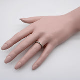 Vintage 14K White Gold Diamond Bubble Ring jewelry Kirsten's Corner 