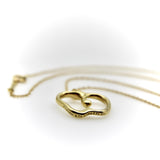 Vintage 18K Gold Elsa Peretti Small Apple Necklace for Tiffany & Co. Necklace Kirsten's Corner 