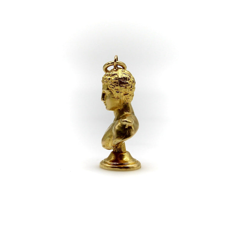 Vintage 18K Gold Hermes of Olympia Pendant pendant, Charm Kirsten's Corner 