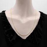 Vintage 14k Gold UnoAErre Dainty Rope Chain