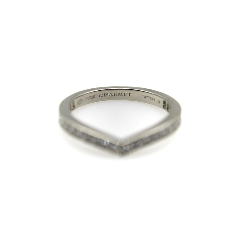 Chaumet Joséphine Aigrette Platinum Diamond Wedding Band Chaumet 