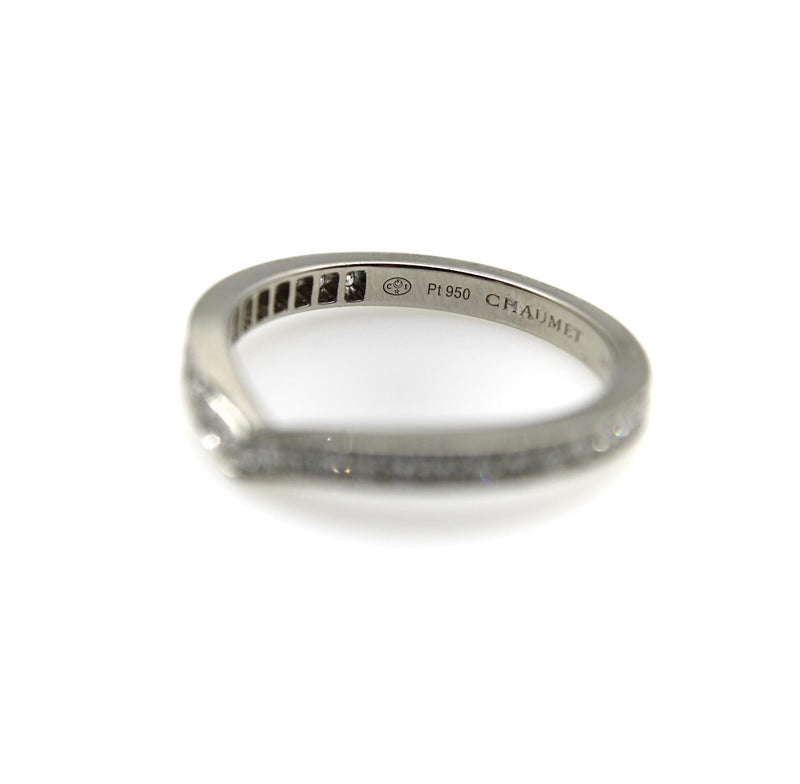 Chaumet Joséphine Aigrette Platinum Diamond Wedding Band Chaumet 