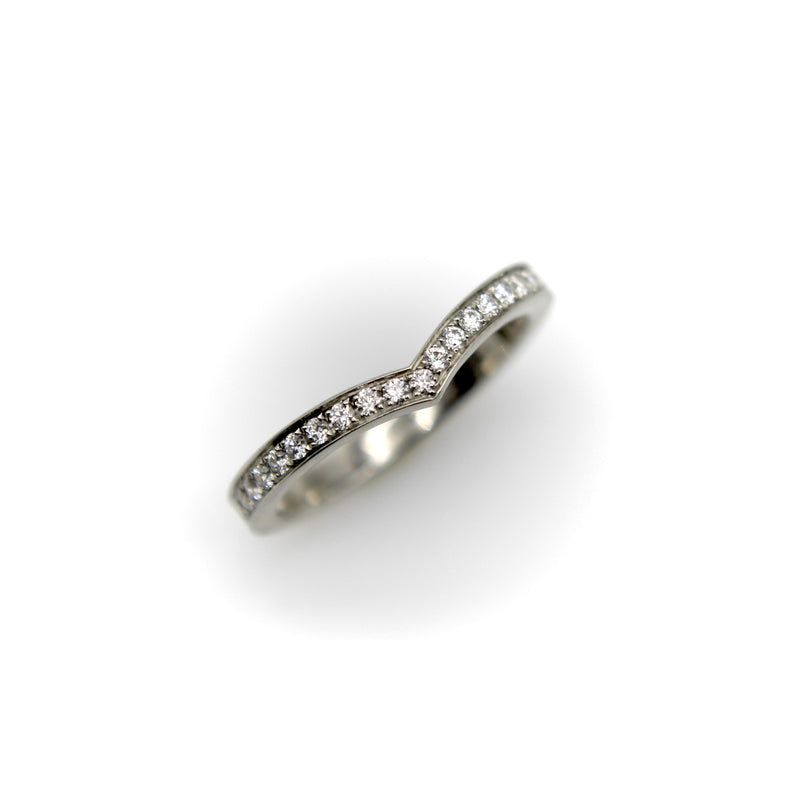 Chaumet Joséphine Aigrette Platinum Diamond Wedding Band Chaumet 