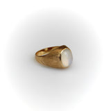 18K Gold Retro Tiffany & Co. Moonstone Ring Ring Kirsten's Corner 