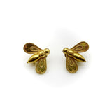 22K Gold Maija Neimanis Bee Earrings Earrings Kirsten's Corner 