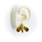 22K Gold Maija Neimanis Bee Earrings Earrings Kirsten's Corner 