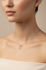 Edwardian Platinum Old Mine Cut Diamond Negligee Necklace