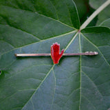 Edwardian 9K Gold Hand of Ulster Brooch