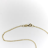 21K Gold Etruscan Revival Bead & 14K Gold Chain Necklace Necklace Kirsten's Corner 