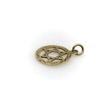 Vintage 9K Gold Hand Engraved Star of David jewelry Kirsten's Corner 