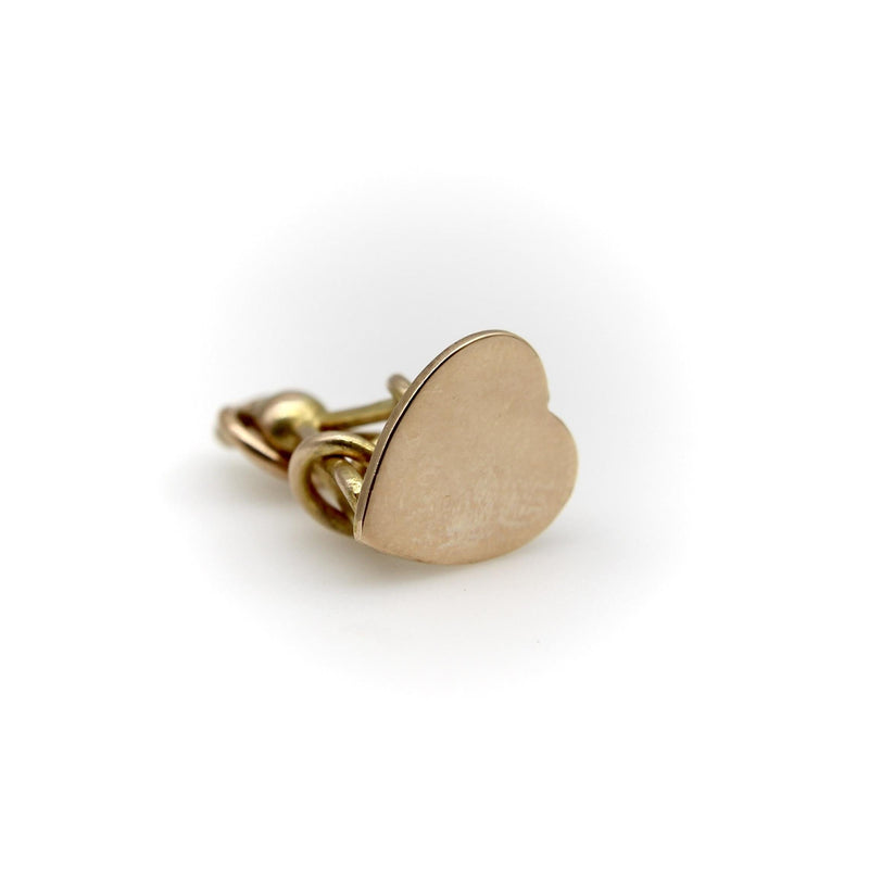 Edwardian 9K Gold Heart Fob Kirsten's Corner 