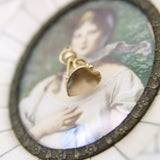 Edwardian 9K Gold Heart Fob Kirsten's Corner 