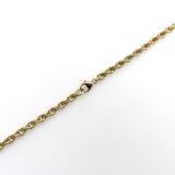 Vintage 14K Gold 18” Rope Chain Chain Kirsten's Corner 