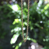 Vintage 14K Gold 18” Rope Chain Chain Kirsten's Corner 