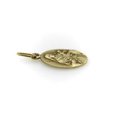 Vintage 14K Gold Mary Mother of God Pendant jewelry Kirsten's Corner 