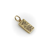 14K Gold Mechanical Enamel Happy Birthday Charm Kirsten's Corner 