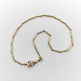 14K Gold Edwardian Austro-Hungarian Watch Chain jewelry Kirsten's Corner 