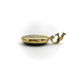 Fabergé 18K Gold Diamond Guilloche Enamel Locket locket Kirsten's Corner 