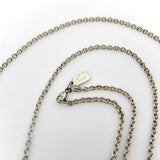 Vintage Sterling Silver Brother Wolf 34” Chain