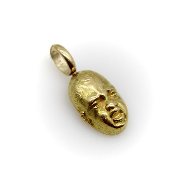 18K Gold Vintage Crying Baby Face Charm / Pendant jewelry Kirsten's Corner 