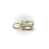 Signature 14K Gold Rainbow Moonstone Pendant