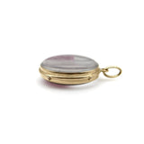 14K Gold Victorian Ruby-Filled Shaker Locket Kirsten's Corner 
