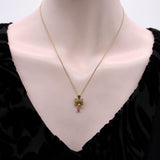 Victorian 10K Gold Bird Pendant with Ruby jewelry Kirsten's Corner 