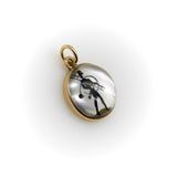 14K Gold Edwardian Essex Crystal Pendant of Chimney Sweep jewelry Kirsten's Corner 