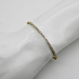 14K Gold Flexible Diamond Bangle jewelry Kirsten's Corner 