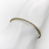 14K Gold Flexible Diamond Bangle jewelry Kirsten's Corner 