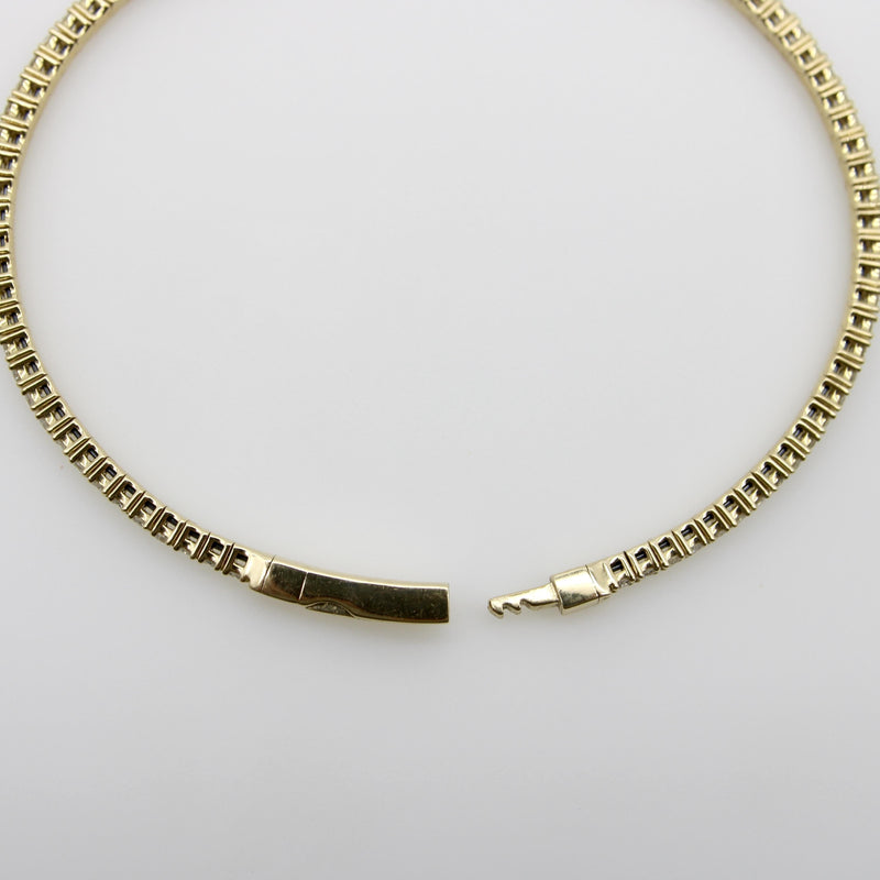 14K Gold Flexible Diamond Bangle jewelry Kirsten's Corner 