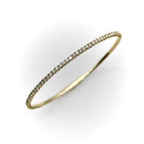 14K Gold Flexible Diamond Bangle jewelry Kirsten's Corner 