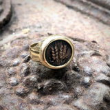 14K Gold Ancient Coin Ring with Coin of King Agrippa I Ring Kirsten's Corner 