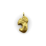 Vintage 22K Gold Nugget Pendant with Pac-Man Resemblance Pendant, Charm Kirsten's Corner 