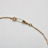 Mid-Century Modern 14K Gold Safety Pin jewelry Kirsten's Corner 