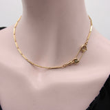 Mid-Century Modern 14K Gold Safety Pin jewelry Kirsten's Corner 