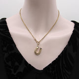Victorian 14K Gold Austro-Hungarian 17” Biker Link Chain Chain Kirsten's Corner 