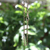 Victorian 14K Gold Austro-Hungarian 17” Biker Link Chain Chain Kirsten's Corner 