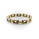Retro 14K Gold Tiffany & Co. Small Tank Line Bracelet Bracelet Kirsten's Corner 