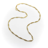 Vintage 18K Gold 18” Fancy Link Chain Chain Kirsten's Corner 