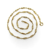 Vintage 18K Gold 18” Fancy Link Chain Chain Kirsten's Corner 