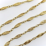 Vintage 18K Gold 18” Fancy Link Chain Chain Kirsten's Corner 