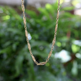 Vintage 18K Gold 18” Fancy Link Chain Chain Kirsten's Corner 