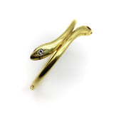 18K Gold Victorian Snake Bracelet with Rubies and Diamonds Bracelet Kirsten's Corner 