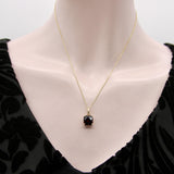 Signature 14K Gold Mounted Fancy Cut Tanzanian Garnet Pendant Pendant, Charm Kirsten's Corner 