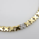 Vintage 18K Gold Tiffany & Co. X Necklace by Angela Cummings jewelry Tiffany & Co. 