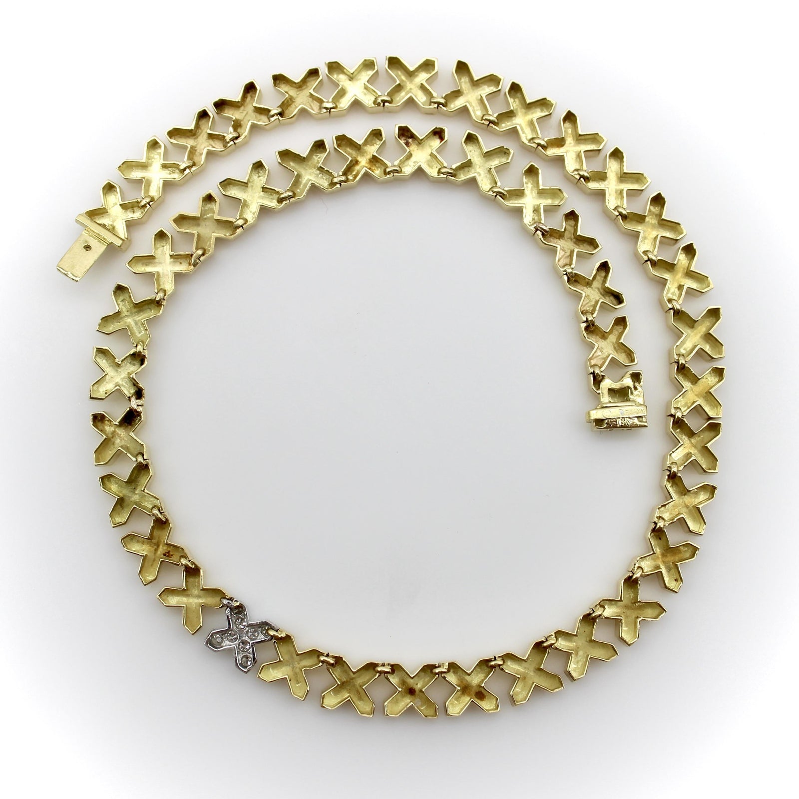 18K Gold Tiffany & Co. X Necklace Angela Cummings | Kirsten's